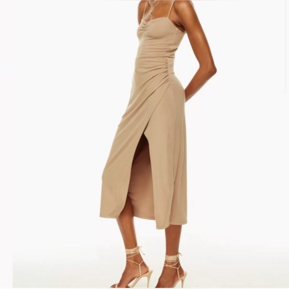 Aritzia Wilfred Flight Dress in Tan size XS - Picture 2 of 7